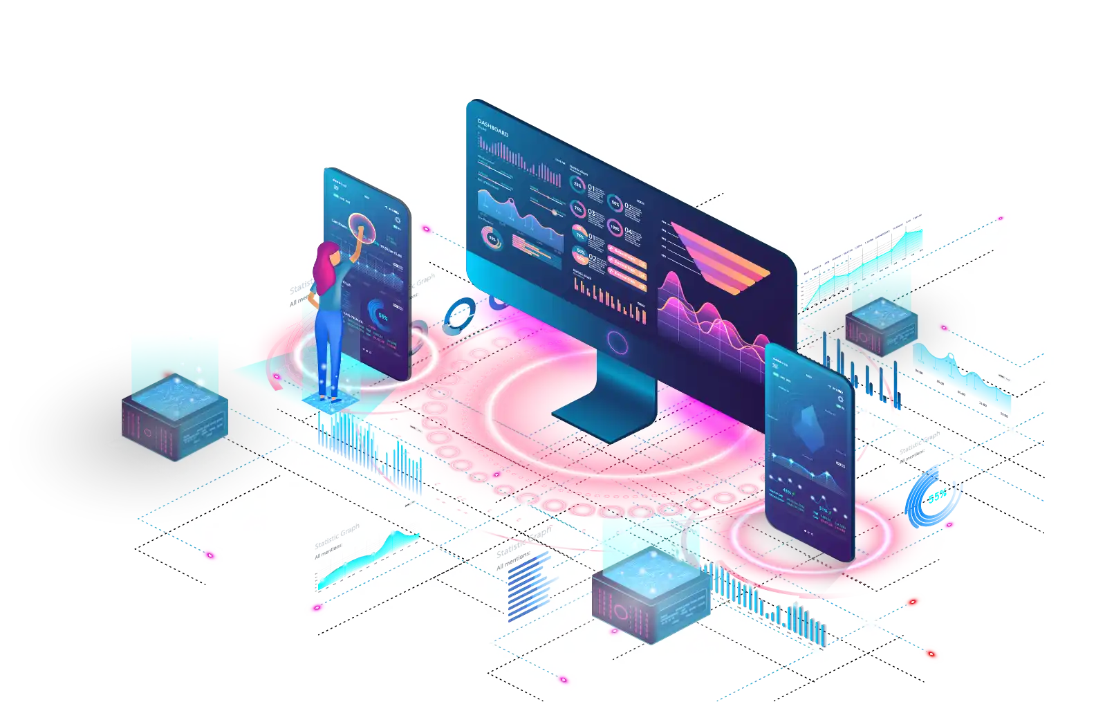 Microsoft Dynamics illustration